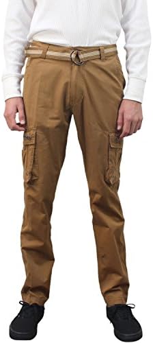 Blue Gear Mens Multi Pocket Big And Tall Size 30 - 50 Cargo Military Pants (44, Tan)