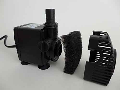 12V DC submersible water pump for solar powered fountain, pond, water feature, hydroponics, aquarium, aquaculture 396 GPH