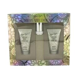 BRILLIANT WHITE DIAMONDS 3 PCS SET: 1.7 EDT SP + 1.7 B/L + 1.7 S/G