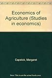 The economics of agriculture