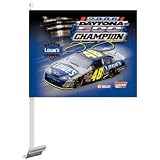 #48 Jimmie Johnson 2 sided Car Flags - Nascar Lowes Racing