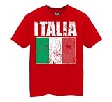 Italy Soccer - Red - Youth T-Shirt