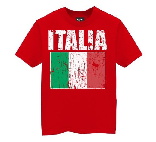 Italy Soccer - Red - Youth T-Shirt