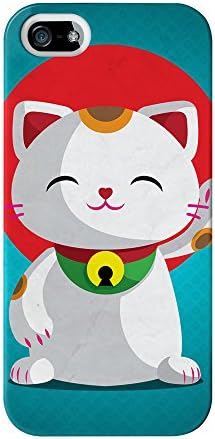 Kawaii Maneki Neko Full Wrap High Quality 3D Printed Case, Snap-On Cover for iPhone 5 / 5s by DevilleArt