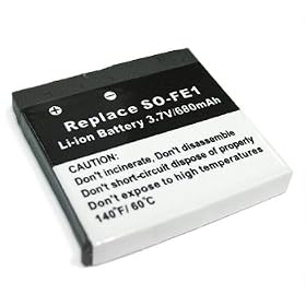 Sony InfoLithium NP-FE1 Accessory Bundle - Premium Replacement Lithium-Ion Battery +... by Bargaincell