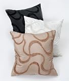 Laura Hill Loopy Loop Casual 18 By 18 Inch Decorative Pillow