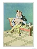 The Chaise Longue, Published 1835, Reprinted in 1908 Giclee Poster Print
