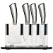 Kitchen Craft Four Piece Cheese Serving Set With An Acrylic Stand KCCHSET4PC