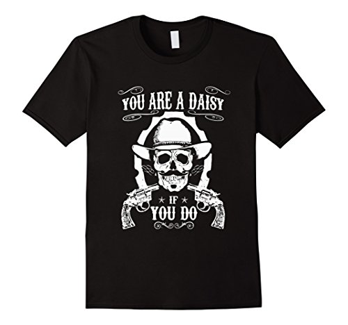 Men's You Are A Daisy T-Shirt Large Black