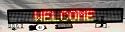 One Line Semi-Outdoor Multi LED Programmable Sign