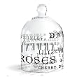 Fleurs Flowers Transferware small Cloche Dome