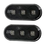 Produkt-Bild: LED Seitenblinker Set, passend VW Golf 3, 4 Vento ab 96-, Lupo, Passat 3B, Polo ab 99-; Seat Leon. Ausf&uuml;hrung: Klarglas Schwarz.