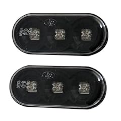 LED Seitenblinker Set, passend VW Golf 3, 4 Vento ab 96-, Lupo, Passat 3B, Polo ab 99-; Seat Leon. Ausf�hrung: Klarglas Schwarz.