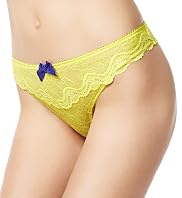 Limited Collection Flirt Floral Lace Thong