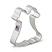 Ann Clark Little Girl Dress Cookie Cutter - 4 Inches - Tin Plated Steel