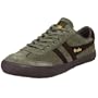 Gola Men's Volcano Casual Sneaker, Khaki/Brown, 10 F(M) UK/11 (D)M US