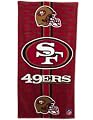 San Francisco 49ers Fiber Reactive Beach Towel