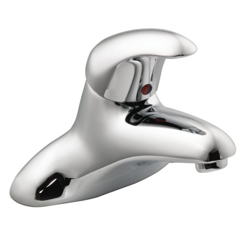 Moen 8413 Commercial M-Dura Single-Handle Lavatory Faucet without Drain, Chrome