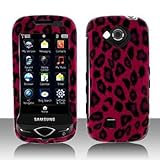 Hot Pink with Black Leopard Animal Print Snap on Hard Skin Shell Protector  ....