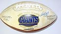 Frank Gifford Signed NFL NY Giants Football & Video Proof