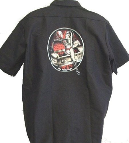 Click here for Felon Clothing Coffin Cutie Mens Work Shirt Style... prices