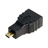 Caxico 2 個入り HDMI マイクロ HDMI F/M アダプター