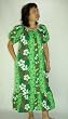 Hawaiian Dresses, Aloha Mumu Green