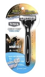 Schick Quattro Razor & Cartridges, Titanium Coated Blades, 1 Razor, 2 Cartridges  (Pack of 2)