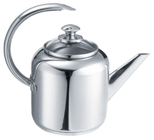 Calphalon 2 qt. Stainless Tea Kettle with Trivet Calphalon 2 qt. Stainless Tea Kettle with Trivet