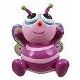 Cute Purple Big-Eyed Butterfly Piggy Bank Money