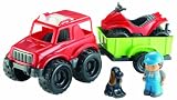 Ecoiffier 3216 - Gel&auml;ndewagen mit Quad