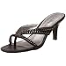 Rampage Women's Mandee Thong Sandal,Black,6 M US