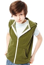 Sleeveless Hooded Sweat Top