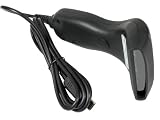 Hand Held Contact USB CCD Barcode Scanner Barcode Reader w/red LED CCD reader (Black)
