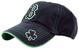 Boston Red Sox St Patty Fatty Black Adjustable Cap