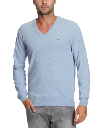 Lacoste Herren Pullover AH8448 (T3)-00, Gr. 52 (T5), Blau (BLEU AZUR QM1) Preisvergleich