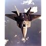 YF-22 Fighter (In Sky) Art Poster Print - 16" X 20"