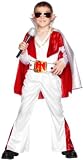 DLX BOY ELVIS PRESLEY FANCY DRESS COSTUME/JUMPSUIT AGES YEARS 9/12
