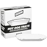 Dixie Hot Dog Trays 8 in./500 ct.