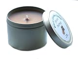 Scented Tin Candle - Spiced Nutmeg - Candle In a Tin - 20 Hour Burn - Scented Candle Tin - Christmas Candle