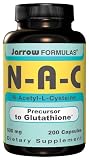 Jarrow Formulas - N-A-C -Acetyl-L-Cysteine), 500 mg, 200 capsules
