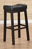 Sofie 29H Barstool in Dark Brown Finish (Set of 2) by Coaster Furniture