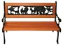 Garden Odyssey SXLPB401KS Kids Bench, Safari Design