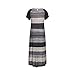 Chicwe® Womens Plus Size Luxury Raglan Sleeves Maxi Dress with Belt
