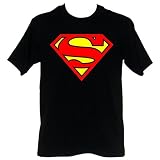  : Superman Black Logo T-Shirt