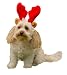 HOLIDAY ANTLERS SML RED
