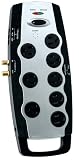 Coleman Cable 04653 8 Outlet Surge Protector with Phone/Coax/RJ45 Protection, 6 Ft Cord 41PrR2%2BLVLL. SL160 Coleman Cable 04653 8 Outlet Surge Protector with Phone/Coax/RJ45 Protection, 6 Ft Cord