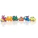 Elegant Baby 6 Piece Bath Squirties Gift Set in Vinyl Zip Bag - City