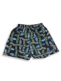 Gimme 5 by Anita G. - Boys Microfiber Swimsuit, Navy, Green, Royal