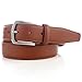 Leather Belts for Men Business Style 35mm Wide